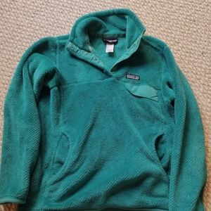 Patagonia fleece pullover (Re-tool snap t style)